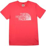 Camisetas deportivas rojas de poliester impermeables, transpirables con capucha The North Face talla XL para mujer 