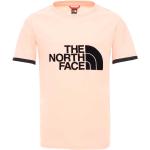 Camisetas deportivas rosas de algodón de verano con logo The North Face talla S para mujer 