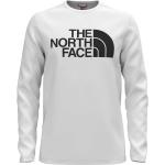 Camisetas deportivas blancas de algodón manga larga de punto The North Face talla XS de materiales sostenibles para hombre 