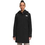 Chaquetas impermeables deportivas negras impermeables, transpirables The North Face talla XL para mujer 