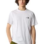 Camisetas deportivas blancas rebajadas tallas grandes transpirables The North Face talla XXL para hombre 