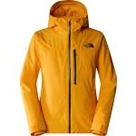 Chaquetas amarillas de poliester de esquí con capucha talla M de materiales sostenibles para hombre 
