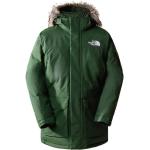 Chaquetas impermeables deportivas verdes de sintético de invierno impermeables The North Face Mcmurdo talla XL para hombre 