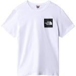 Camisetas blancas de manga corta manga corta con cuello redondo con logo The North Face talla XS para hombre 
