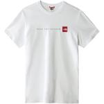 Camisetas deportivas blancas manga corta con logo The North Face Never Stop talla XS para hombre 