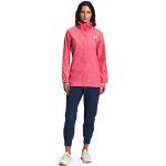 Chaquetas impermeables deportivas rosas impermeables, transpirables, cortaviento The North Face talla XL para mujer 