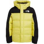 Abrigos amarillos de nailon con capucha  manga larga con logo The North Face talla XS para hombre 