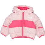 Abrigos rosa pastel de poliester con capucha infantiles rebajados The North Face para bebé 