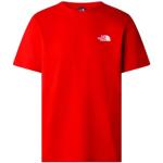 Camisetas deportivas rojas transpirables The North Face Redbox talla S para hombre 