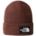 Gorros marrones de algodón con logo The North Face para hombre 