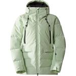 Chaquetas verdes de sintético de esquí impermeables con capucha The North Face talla XS para mujer 