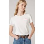 Camisetas blancas de algodón de manga corta tallas grandes informales LEVI´S The Perfect talla S para mujer 