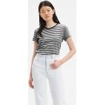 Camisetas multicolor de algodón de manga corta tallas grandes con cuello redondo informales con logo LEVI´S The Perfect talla XS para mujer 