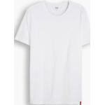 Camisetas blancas de algodón de manga corta tallas grandes con cuello redondo de punto LEVI´S The Perfect talla XXL para hombre 