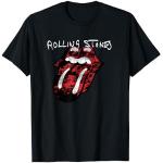 Camisetas negras de encaje con encaje  Rolling Stones de encaje talla S para hombre 