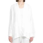 Chaquetas Kimono blancas de lino rebajadas talla S para mujer 