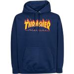 THRASHER Flame Logo Camiseta, Unisex Adulto, Maroon, L