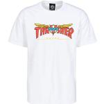 THRASHER Venture Collab Camiseta, Hombre, Blanco, m