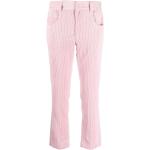 Pantalones rosa pastel de poliester de pana rebajados ancho W36 informales ISABEL MARANT talla XL para mujer 