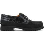 Zapatos Náuticos negros de goma con cordones Clásico acolchados Timberland para hombre 