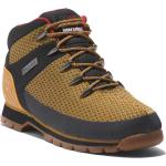 Botas amarillas de goma de trekking rebajadas con cordones acolchadas Timberland Euro Sprint talla 41 para hombre 