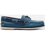 Zapatos Náuticos azules de cuero Timberland talla 43,5 para hombre 