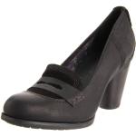 Zapatos negros de cuero de piel formales Timberland Nevali talla 37,5 para mujer 