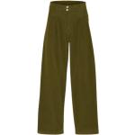 Pantalones verdes de tencel Tencel de cintura alta Timberland para mujer 