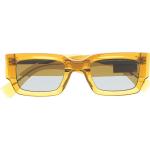 Gafas amarillas de acetato con logo Tommy Hilfiger Sport para hombre 