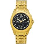 Tissot PRC100 T22568641 - Reloj de Caballero de Cuarzo, Correa de Acero Inoxidable Color Oro