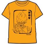 Camisetas multicolor de algodón de algodón  Dragon Ball Goku Talla Única para hombre 