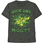 Camisetas multicolor de algodón de algodón  Rick and Morty Talla Única para hombre 