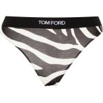 Bikinis tanga negros de modal zebra Tom Ford talla XS para mujer 