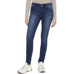 Jeans azules de denim talle normal rebajados ancho W32 Tom Tailor para mujer 