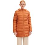 Abrigos naranja de denim con capucha  acolchados Tom Tailor Denim talla XL para mujer 