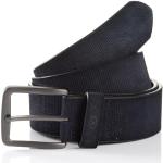 Cinturones azul marino de cuero  largo 90 Tom Tailor para hombre 