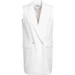 Chaquetas blancas de viscosa de traje  sin mangas Tommy Hilfiger Sport talla XL para mujer 