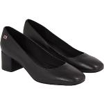 Zapatos negros de piel de tacón Tommy Hilfiger Essentials talla 36 para mujer 