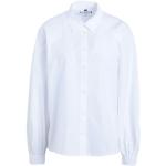 Camisas orgánicas blancas de algodón de manga larga manga larga Tommy Hilfiger Sport talla XS de materiales sostenibles para mujer 