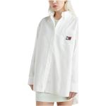 Camisas orgánicas blancas de algodón rebajadas tallas grandes Tommy Hilfiger Sport talla M de materiales sostenibles para mujer 