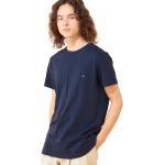 Camisetas azul marino de manga corta rebajadas informales Tommy Hilfiger Sport talla S para hombre 