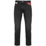 Pantalones ajustados negros de denim rebajados Tommy Hilfiger Sport para hombre 