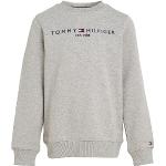 Tommy Hilfiger Infantil Unisex Sudadera Essential Sweatshirt sin Capucha, Gris (Light Grey Heather), 5 Años