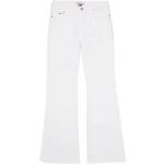 Jeans stretch blancos de denim rebajados vintage Tommy Hilfiger Sport para mujer 