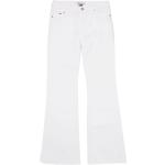 Jeans stretch blancos de denim rebajados vintage Tommy Hilfiger Sport para mujer 