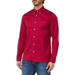 Camisas rojas rebajadas informales Tommy Hilfiger Sport talla S de materiales sostenibles para hombre 