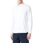 Camisas blancas de algodón de traje  rebajadas tallas grandes manga larga Tommy Hilfiger Sport talla XXL para hombre 