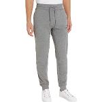Pantalones grises de poliester de chándal rebajados tallas grandes con logo Tommy Hilfiger Sport talla XXL de materiales sostenibles para hombre 