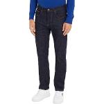 Jeans stretch azul marino de algodón rebajados ancho W31 Tommy Hilfiger Sport de materiales sostenibles para hombre 