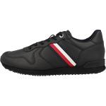 Zapatillas negras de goma de running informales Tommy Hilfiger Sport talla 40 para hombre 